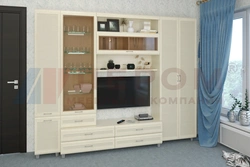 Леромның қонақ бөлмесі интерьердегі фотосуреті