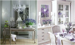 Kitchen color lavender photo