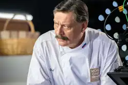 Photo of the chef from the kitchen