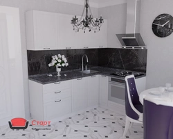 Castillo countertop dark kitchen photo