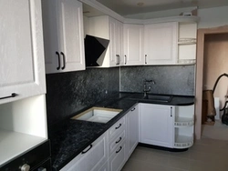Castillo countertop dark kitchen photo