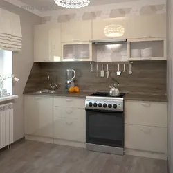 Mocha-colored kitchen photos in the interior