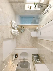 Bathroom with drain design