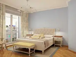 Розетки в интерьере спальни