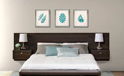 Sockets in the bedroom interior