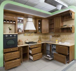 Kitchen oak design