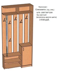 Hallway Furniture Dimensions Photo