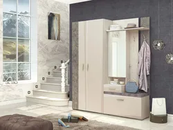 Living room fresco presses furniture in the interior photo