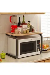 Mini oven in the kitchen photo