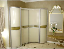 Photo of radius wardrobes in the bedroom