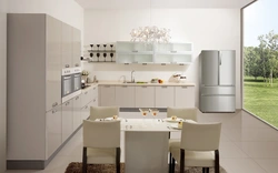 Ас Үйдің Интерьеріндегі Haier Тоңазытқышы