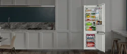 Холодильник haier в интерьере кухни