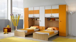Bedroom set for a boy photo