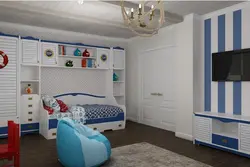 Bedroom set for a boy photo