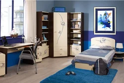 Bedroom set for a boy photo