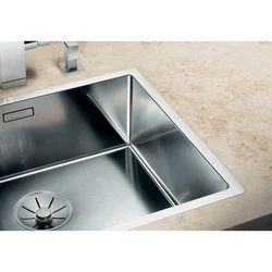 Stainless steel sink for kitchen photo