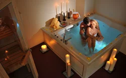 Iki şəkil üçün hamam