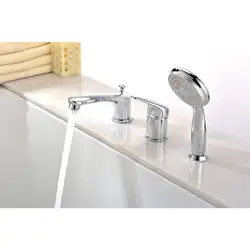 Built-in bath mixer photo