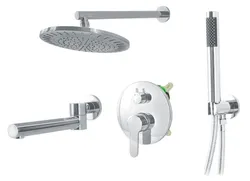 Built-in bath mixer photo