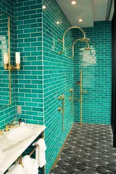 Emerald bathroom photo
