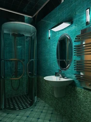 Emerald bathroom photo