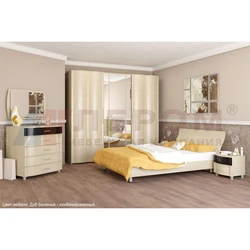Bedroom bleached oak photo