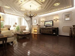 Interior flooring for living room