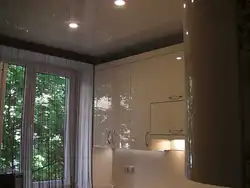Kitchen ceiling lighting in Khrushchev photo