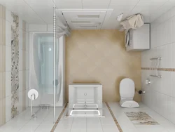 Bathroom design top view