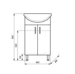 Bathroom cabinet photo dimensions