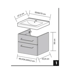 Bathroom cabinet photo dimensions
