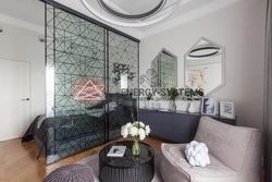 Glass In The Living Room Interior
