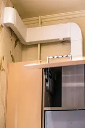 Plastic air duct for kitchen hood photo