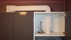 Mətbəx Başlığı Üçün Plastik Hava Kanalı Fotoşəkili
