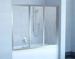 Sliding Curtains For The Bathroom Photo