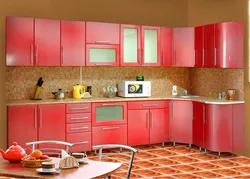 Кухонны гарнітур кутняй для кухні фота нядорага