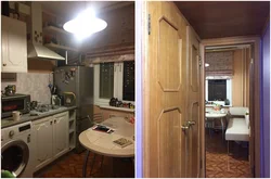 Kitchen renovation before and after real photos