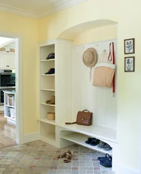 Hallway shelves photo