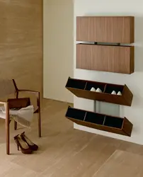 Hallway shelves photo