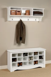 Hallway shelves photo