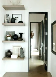 Hallway shelves photo