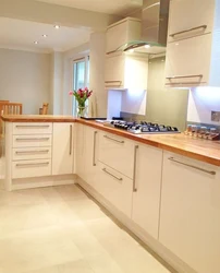 Beige kitchen countertops photo