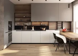 Corner kitchens design modern matte