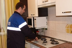 Photo of gas equipment in the kitchen