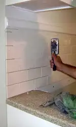 Установка фартука на кухне фото