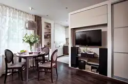 Kitchen design 33 sq m