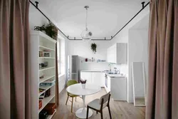 Kitchen design 33 sq m