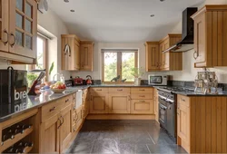 Kitchen interior with window