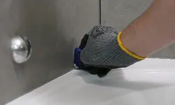 Küvet fotosu üçün silikon mastik