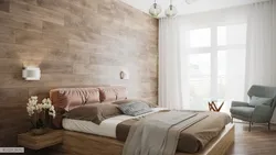 Bedroom design with parquet